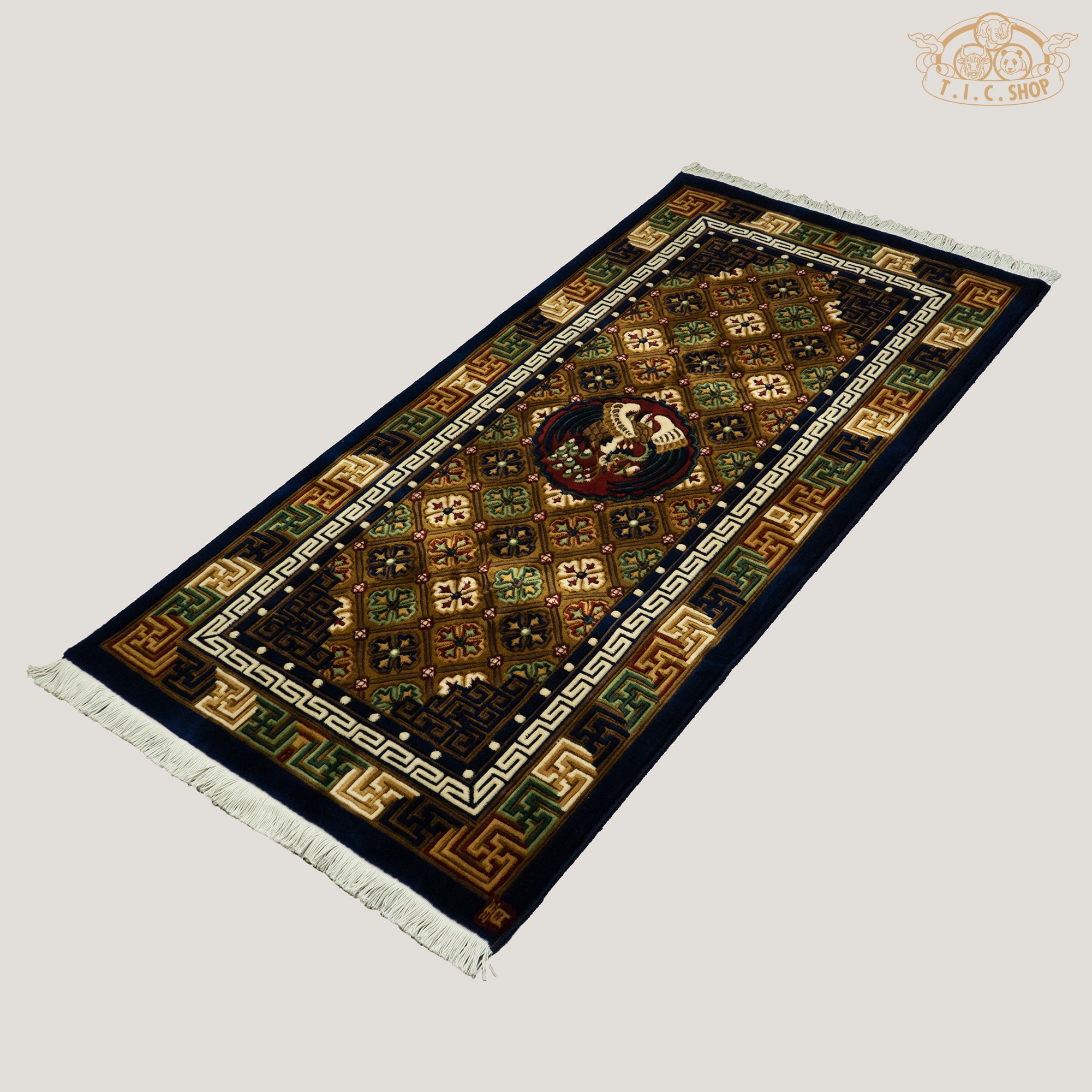Tibetan Wool Carpet 90x180 cm