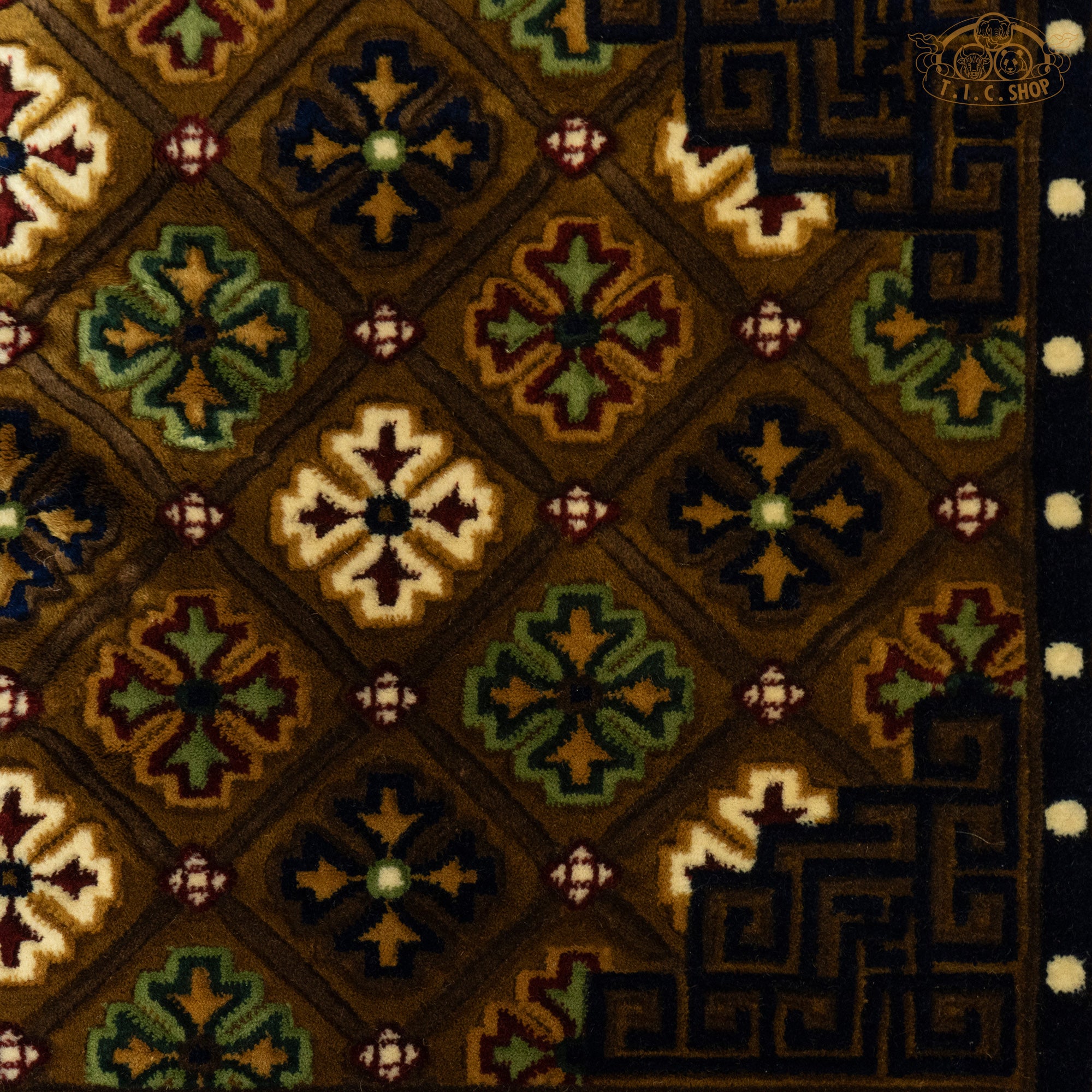 Tibetan Wool Carpet 90x180 cm