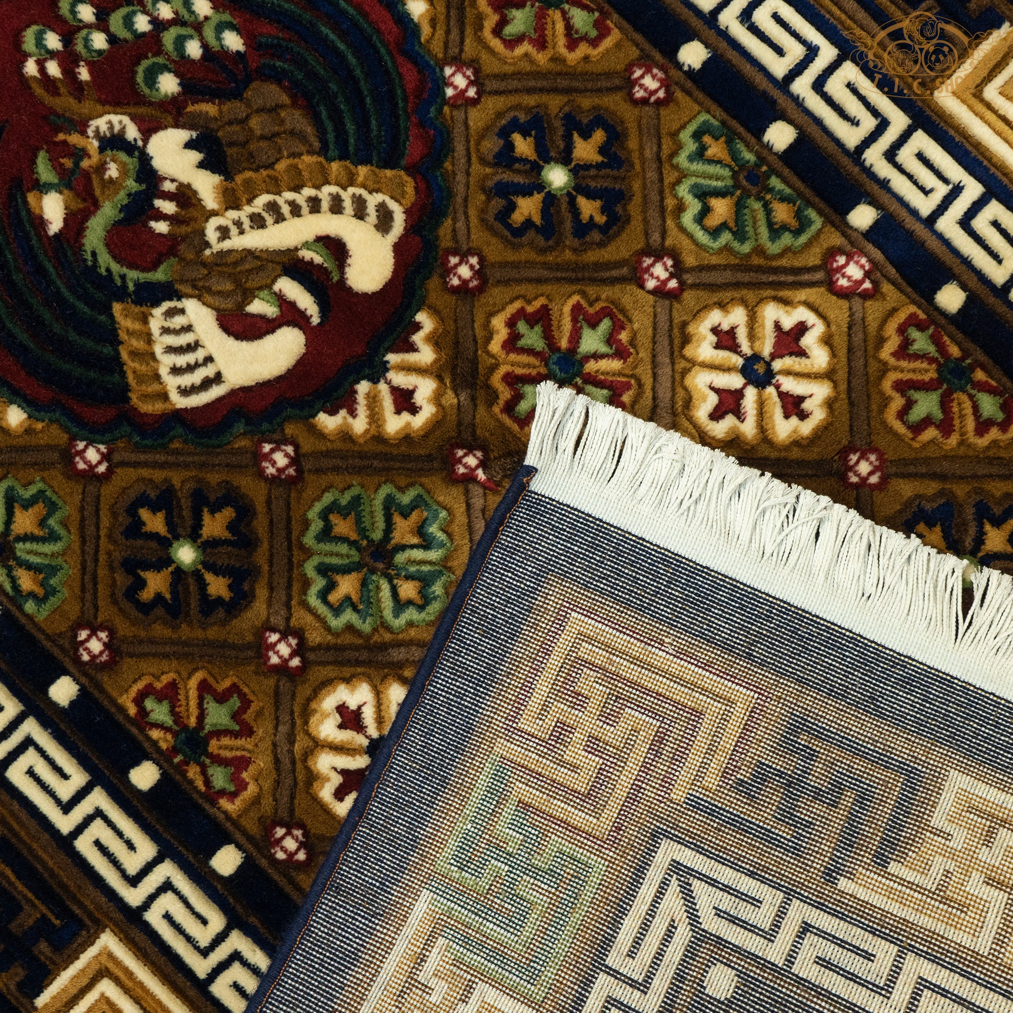 Tibetan Wool Carpet 90x180 cm