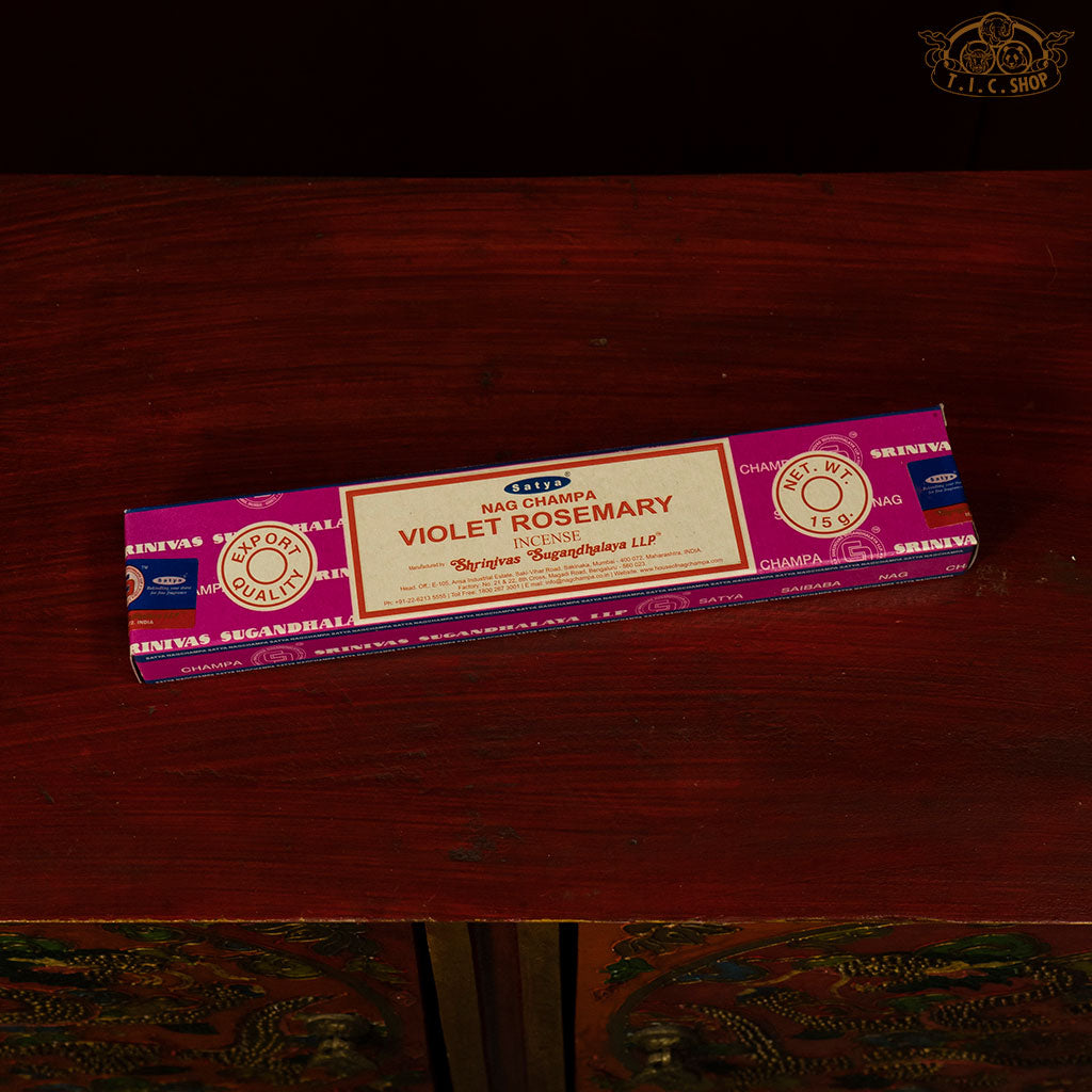 Violet Rosemary Satya Indian Incense