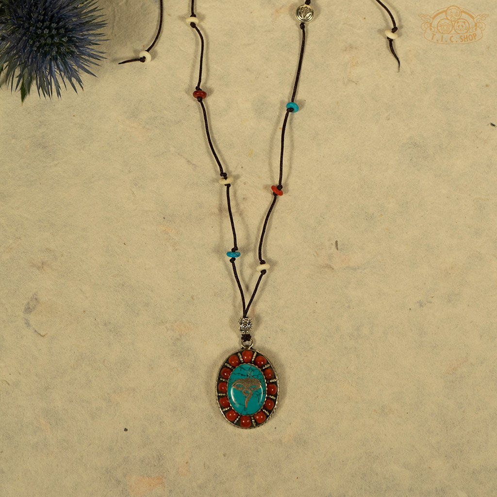 Wisdom Eyes Pendant Necklace