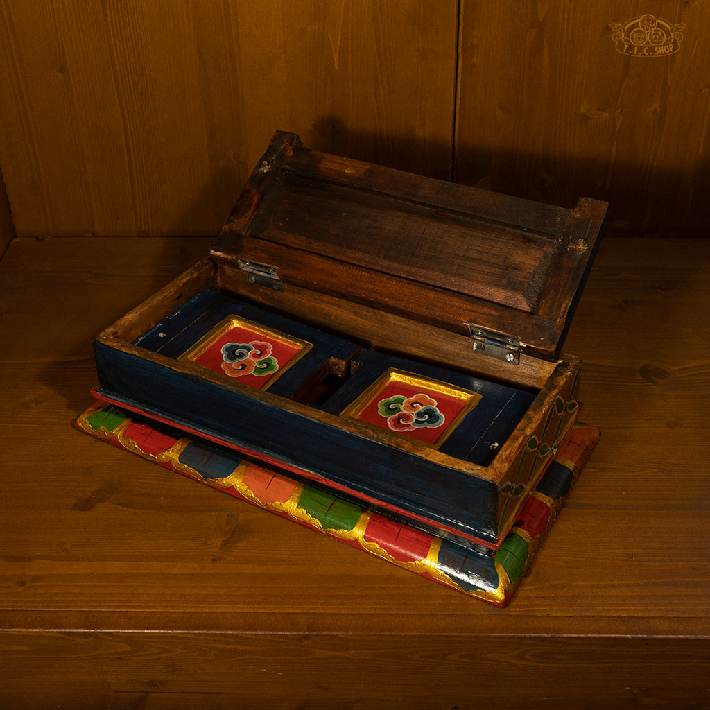 Tibetan Choktse meditation table for easy storage and travel