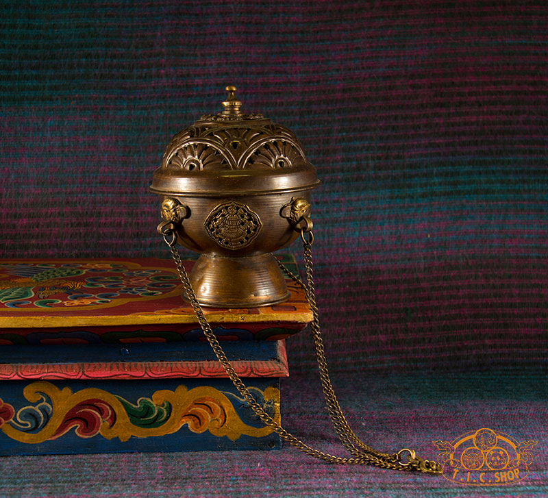 Copper Hanging Incense Burner