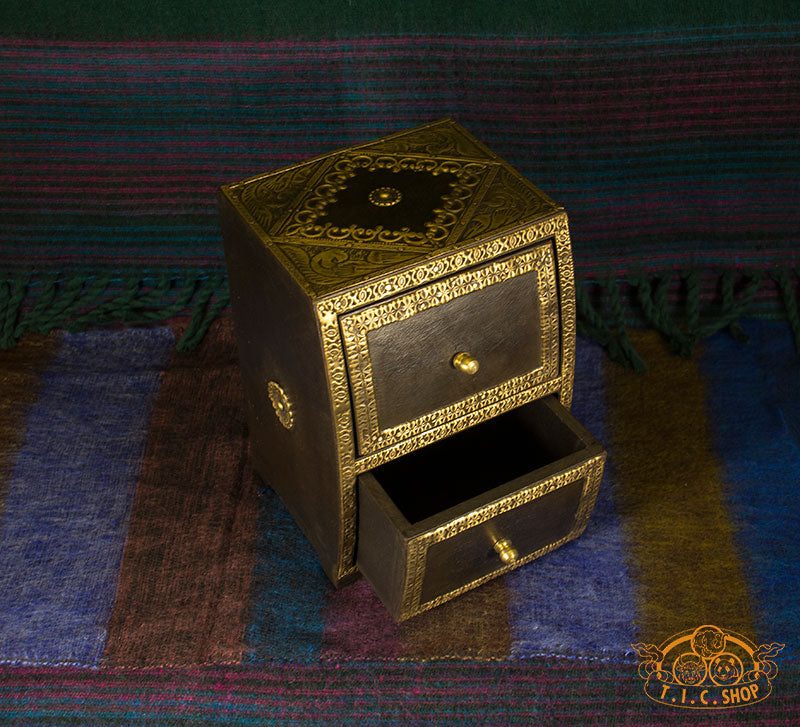 Indian Wooden Drawer Box