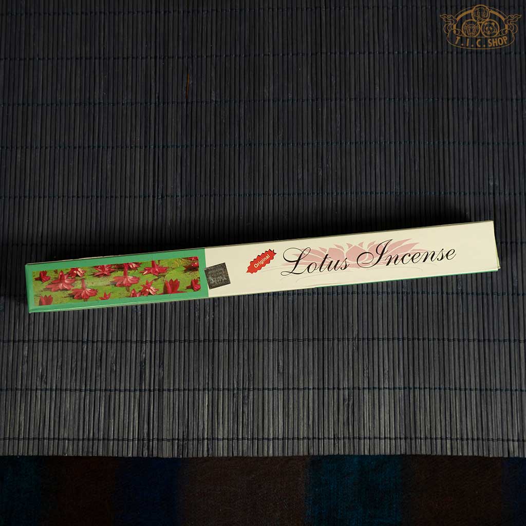 Lotus Tibetan incense with aromatic medicinal herbs for Puja offerings and environment purification