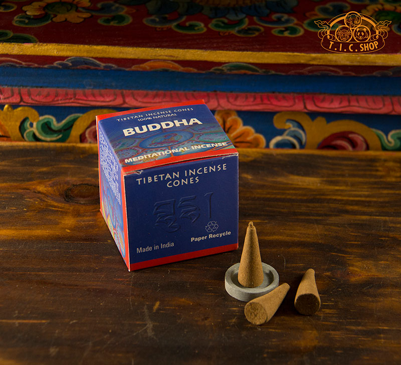 Buddha Meditational Tibetan Incense Cones