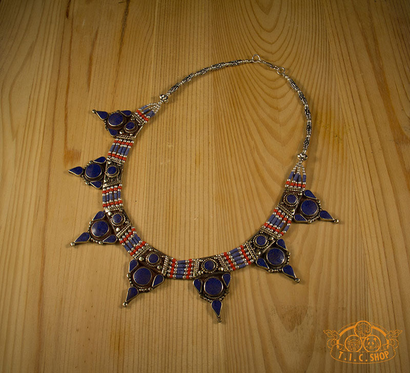 Water Drops from The Sacred Lake Traditional Tibetan Style Necklace