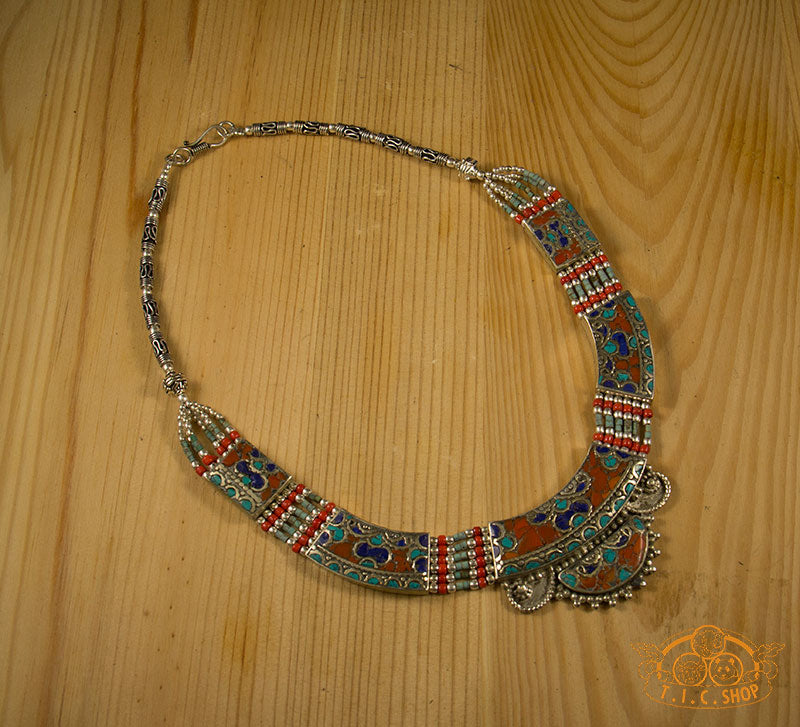 Traditional Handmade Tibetan Style Necklace