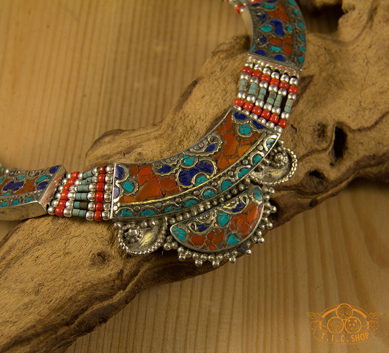 Traditional Handmade Tibetan Style Necklace