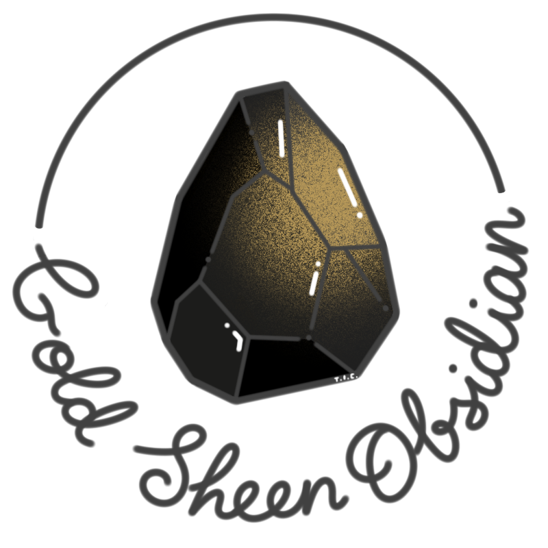 Gold Sheen Obsidian Gemstone