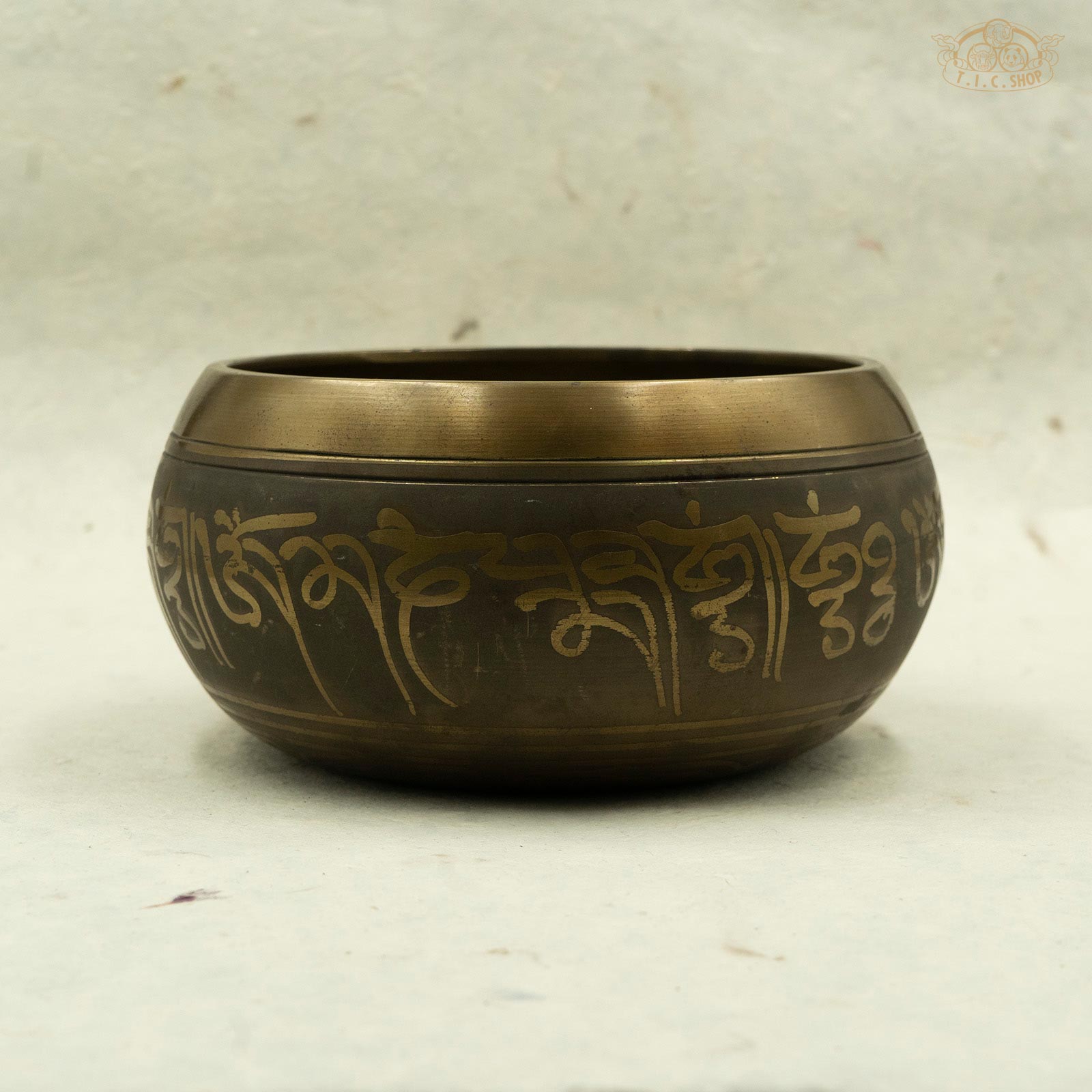 Five Buddhas Singing Bowl 14.5cm