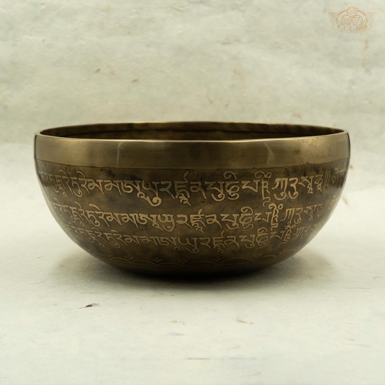 White Tara Singing Bowl 23.5cm