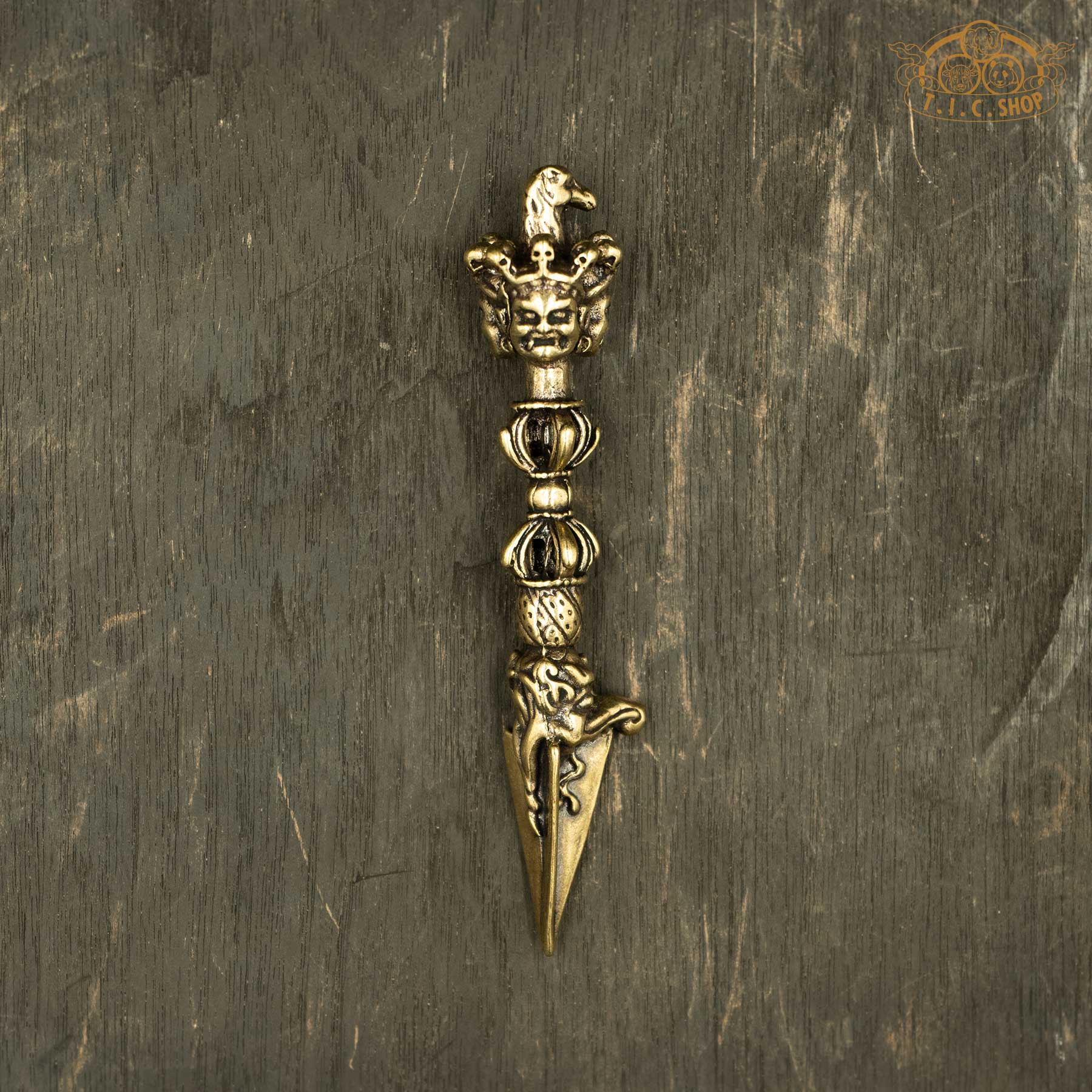 Tibetan Ritual Phurba Brass