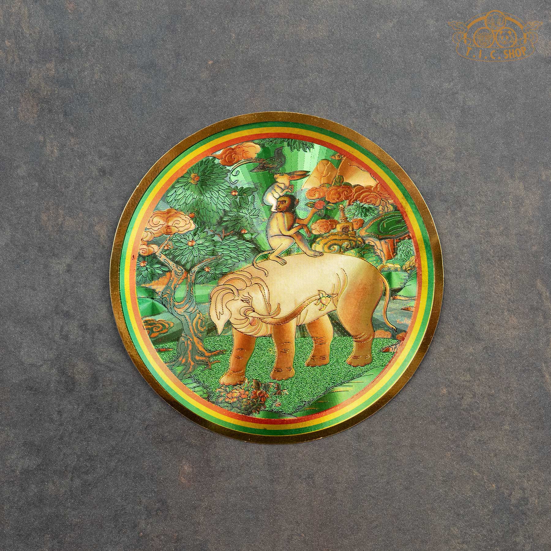 The Four Friends Decorative Sticker