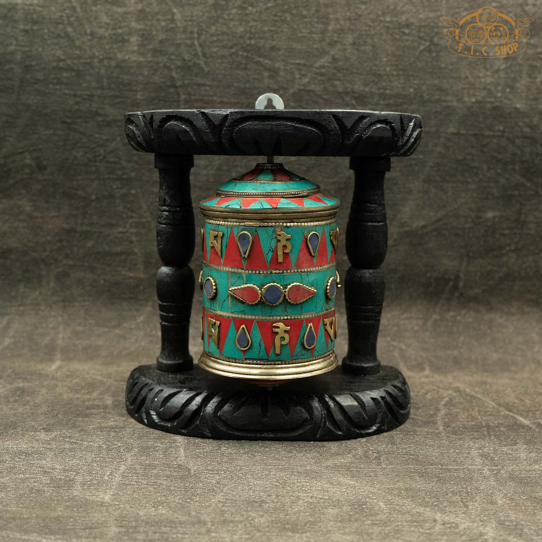 Wall Hanging Prayer Wheel