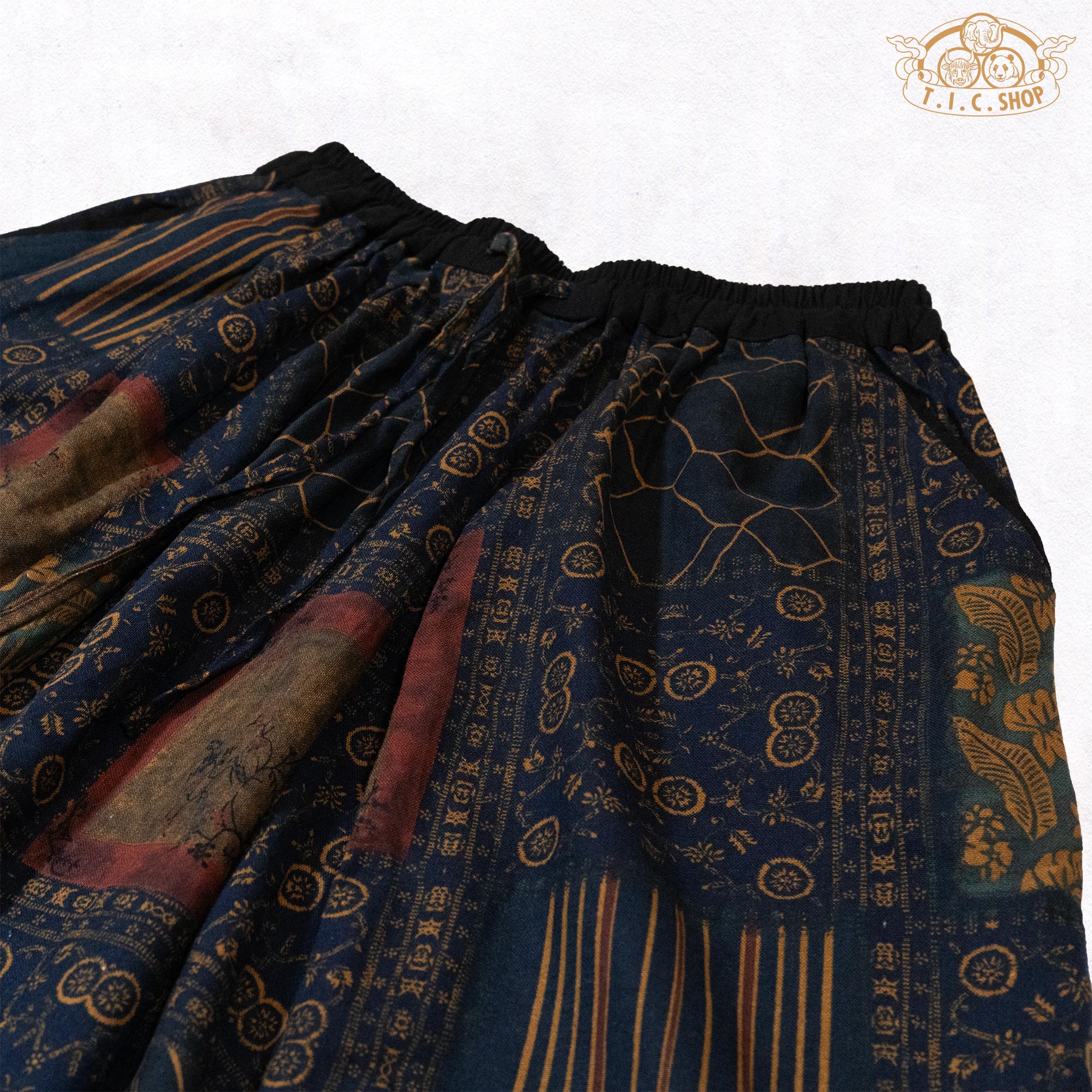 Indian Style Cotton Yoga Trousers
