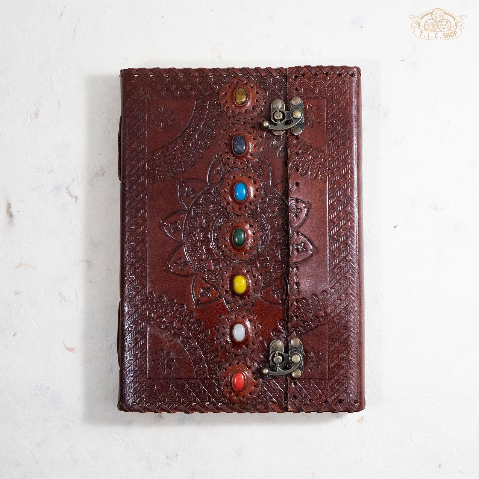Leather Cover Lokta Paper Journal Notebook Large