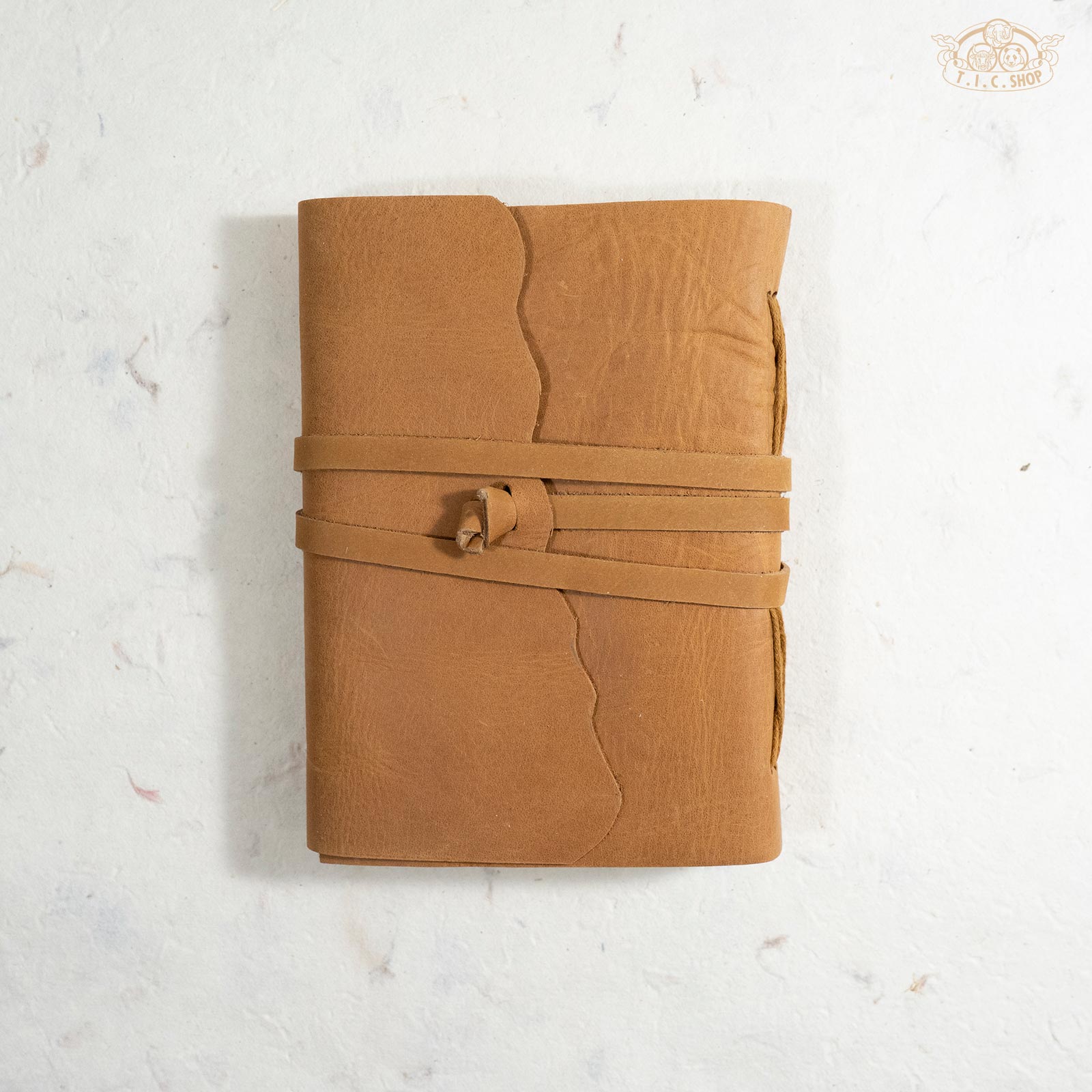 Leather Cover Lokta Paper Journal Notebook Medium
