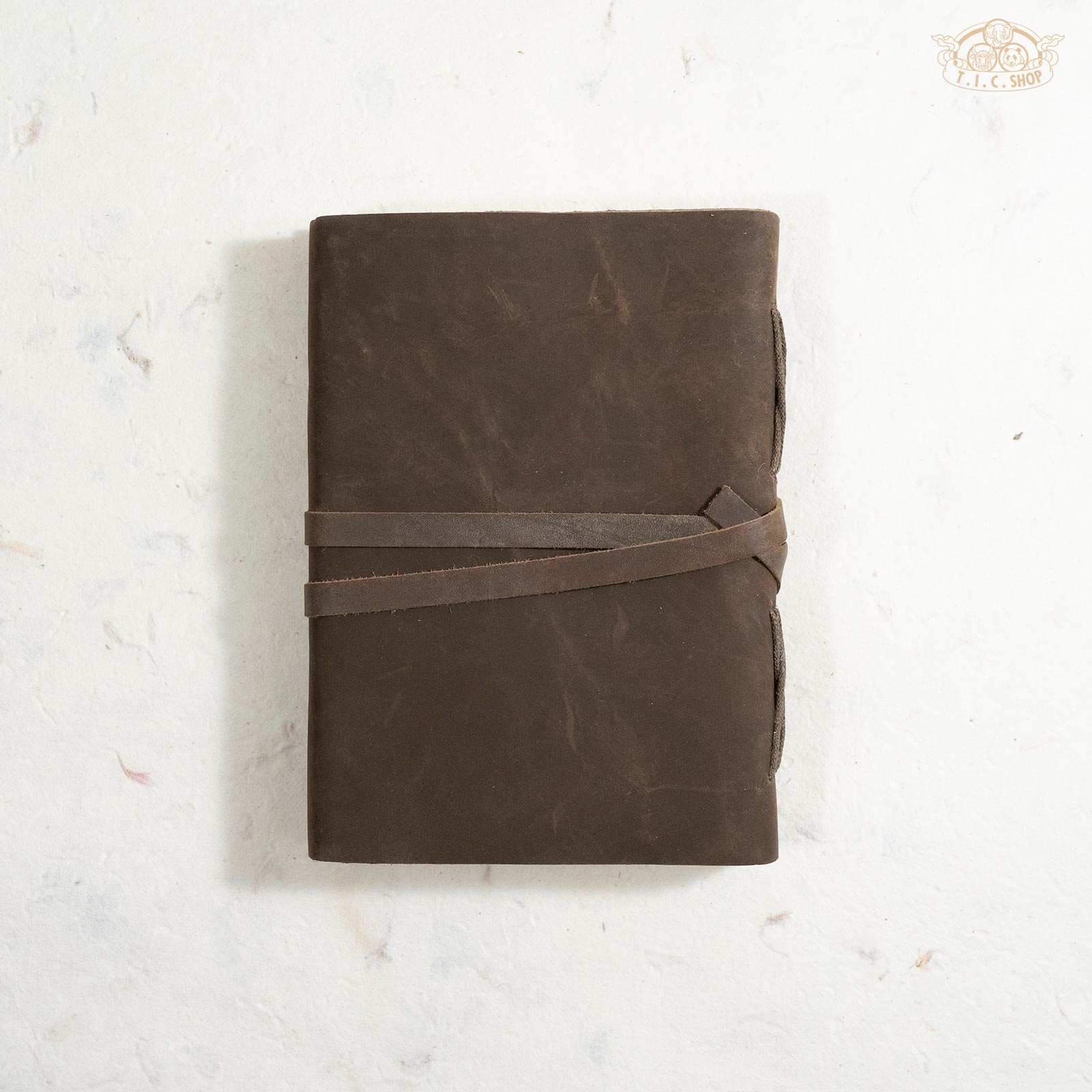 Leather Cover Lokta Paper Journal Notebook Medium