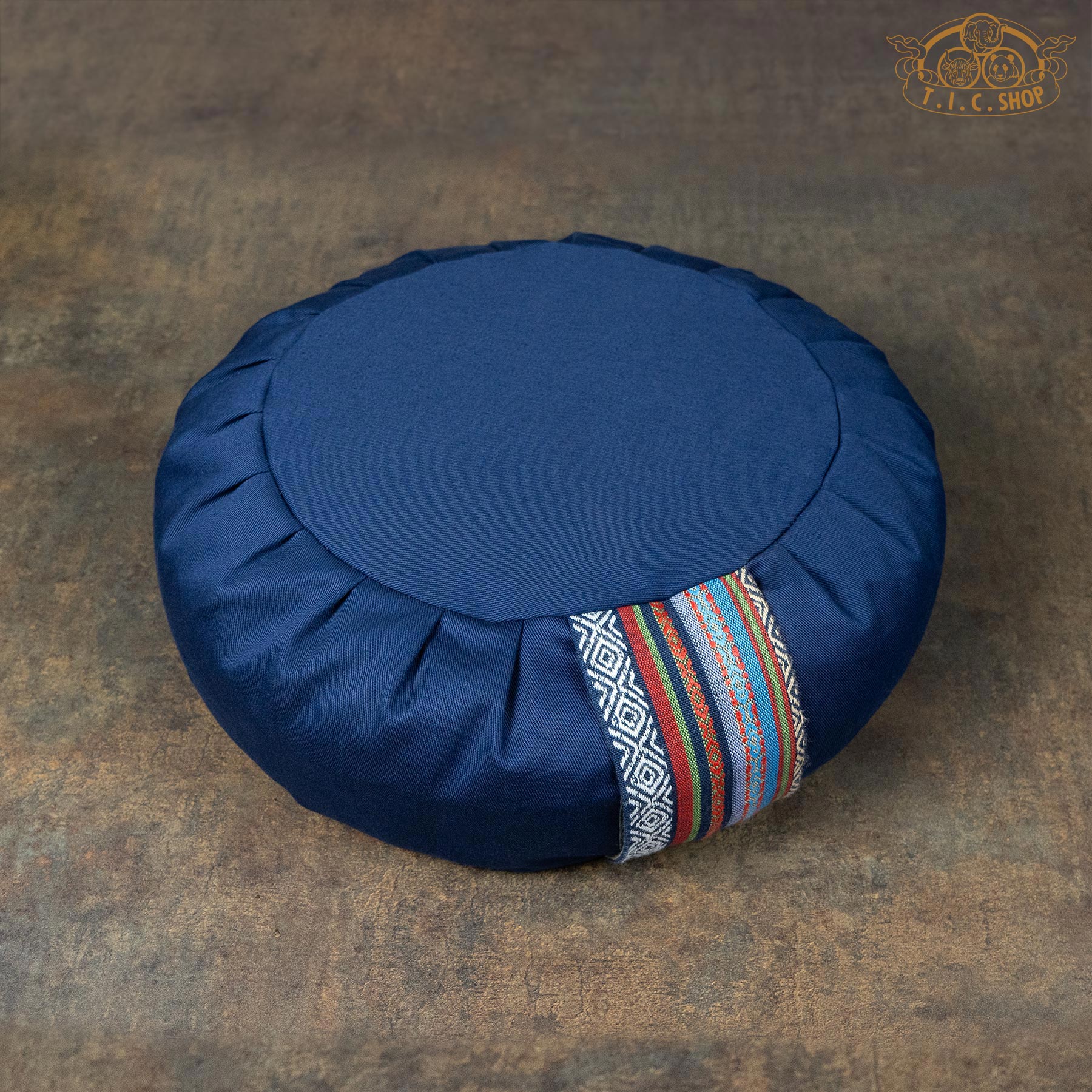 Traditional Yoga Meditation Cushion Blue&Green