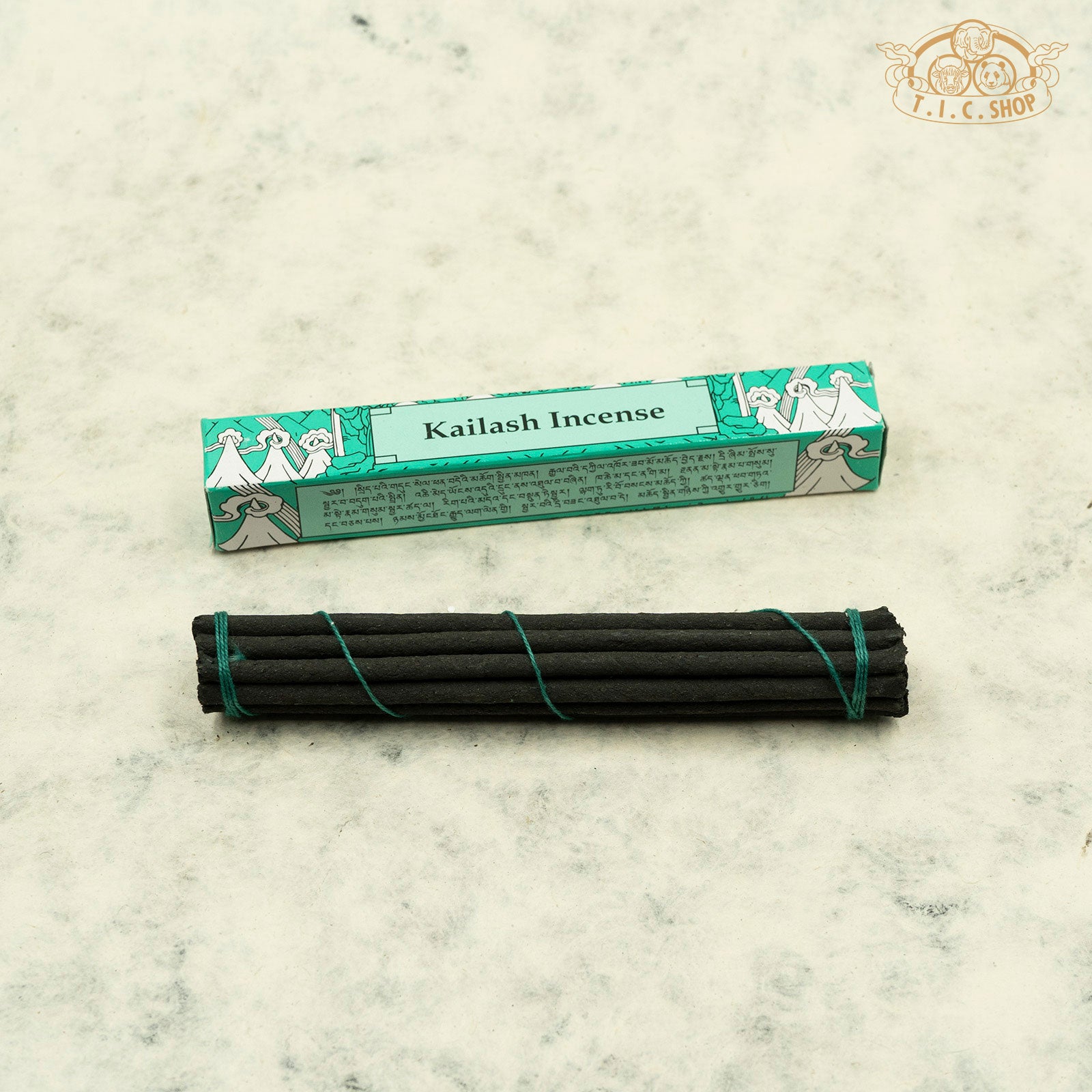 Hand-prepared Kailash incense for ritual offering, calming, and daily air purification