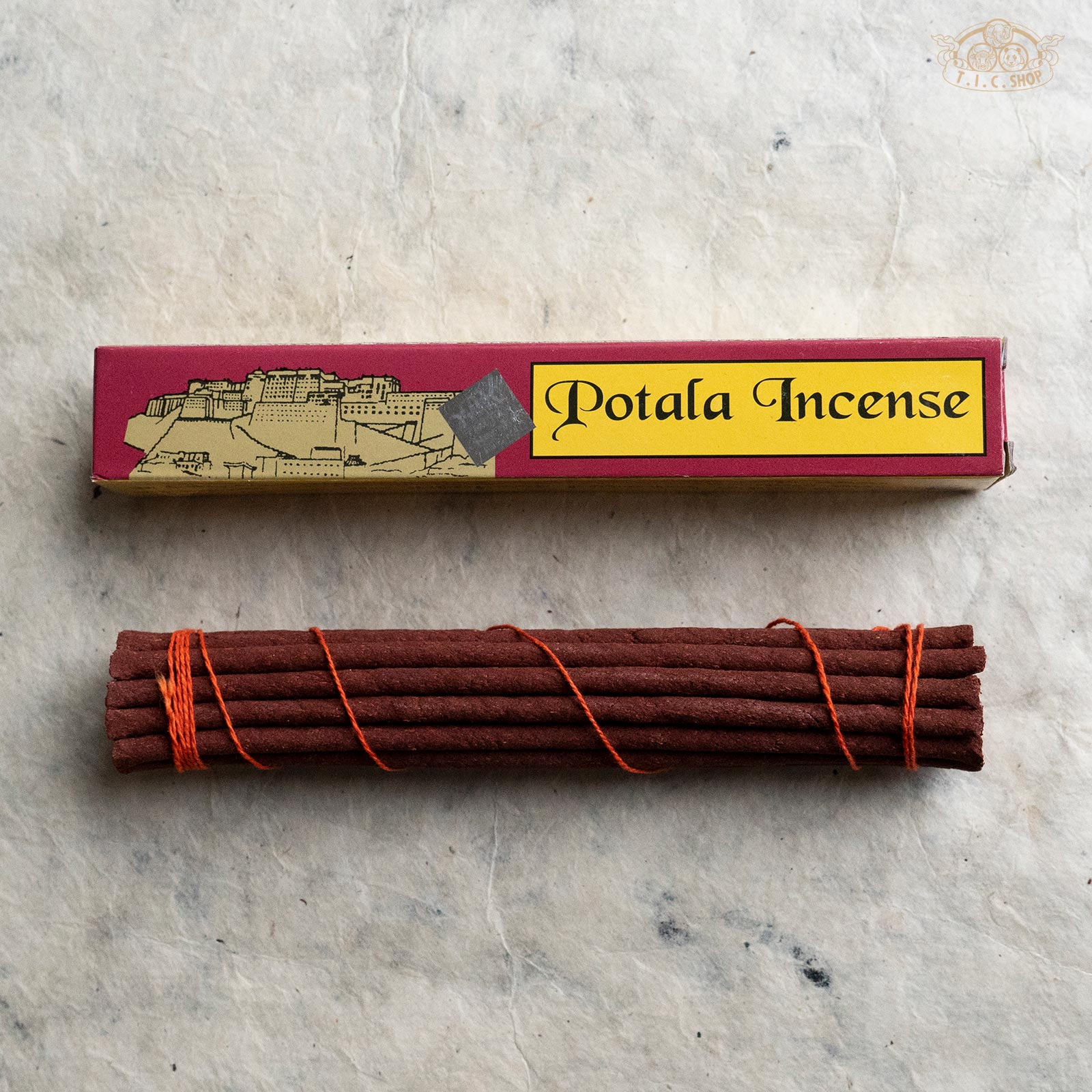 Hand-prepared Tibetan incense for meditation, air freshening, and non-toxic environment cleansing