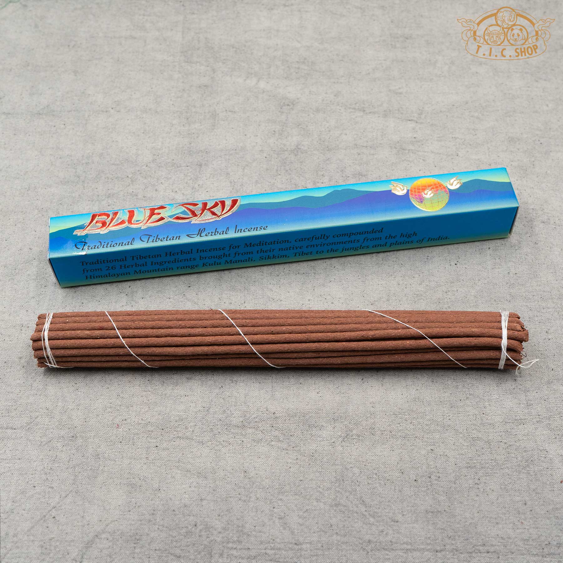 Blue Sky Traditional Tibetan Herbal Incense handmade sticks