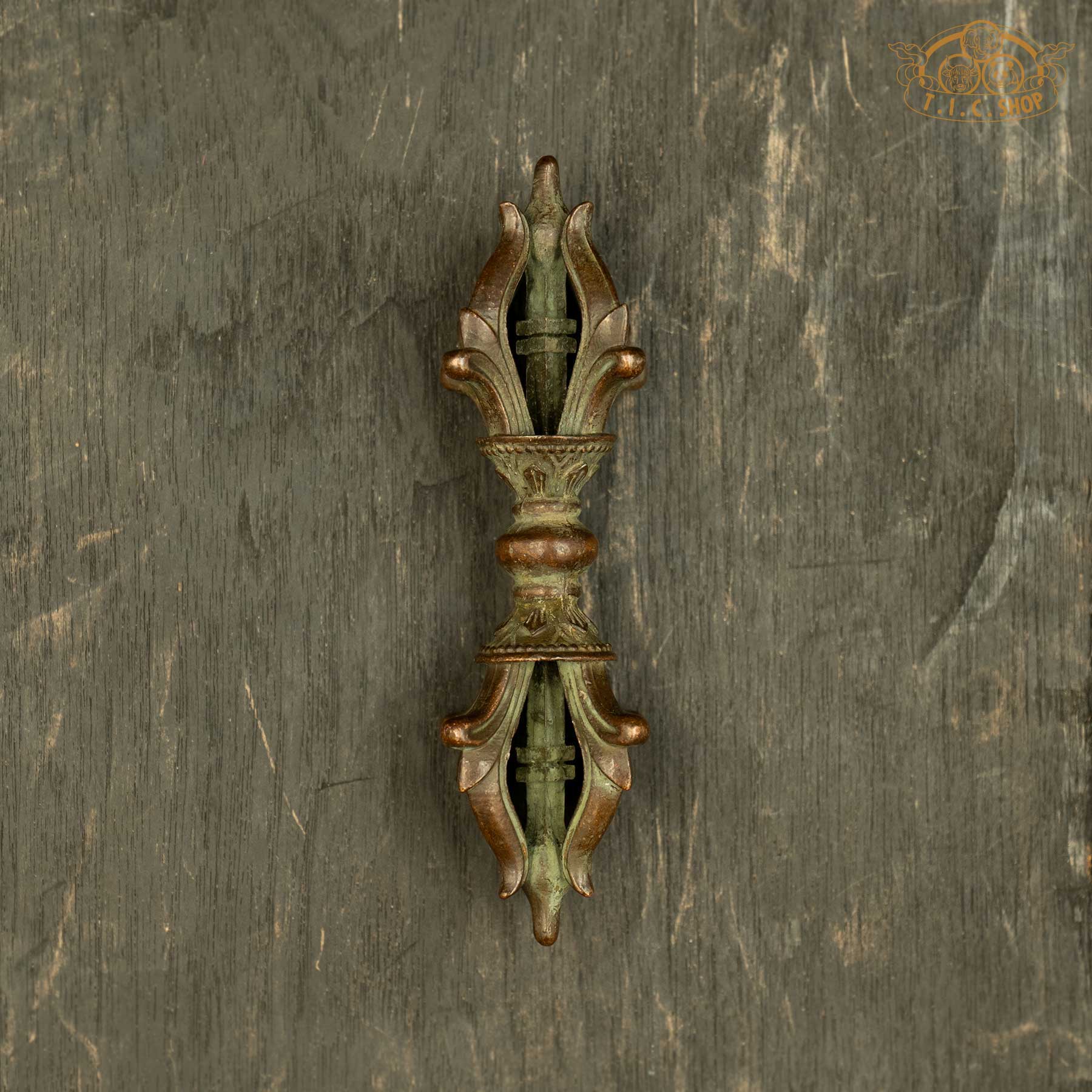 The traditional bronze Five-Pronged Vajra symbolizing the five wisdoms of the Buddha