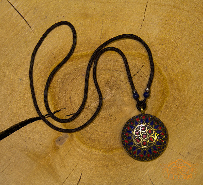 Gathered Strength Tibetan Style Pendant Necklace
