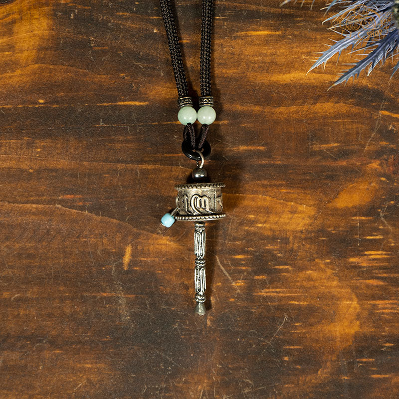 Gathered Strength Tibetan Style Pendant Necklace