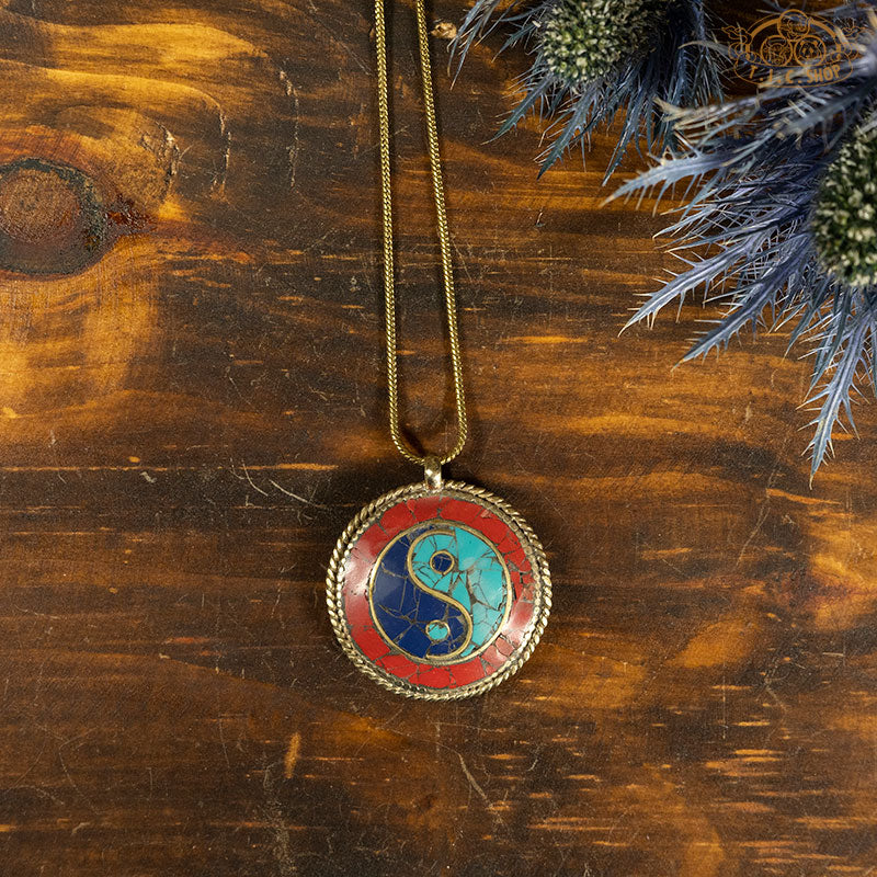 Handmade Yin-Yang symbol Necklace