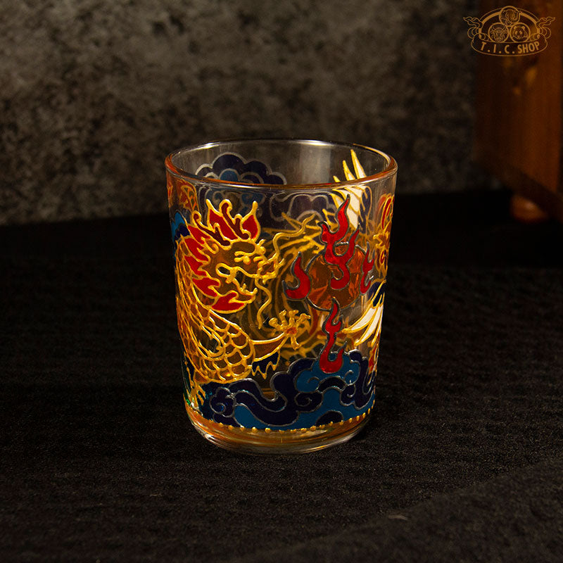 Hand Painted Chinese Traditional Pattern Candle Holder