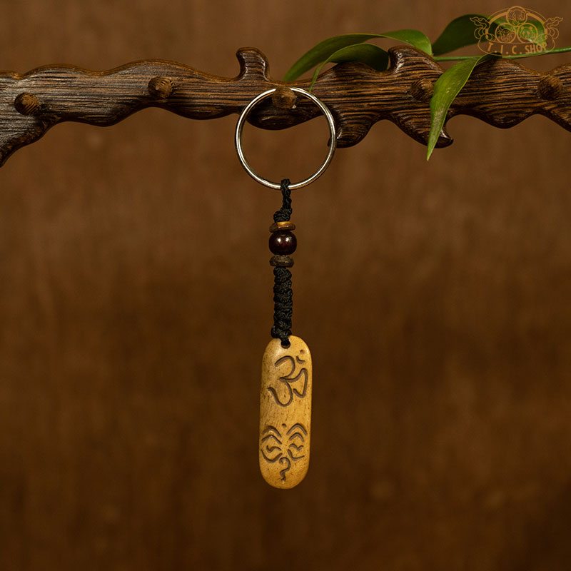 Handcrafted Yak Bone Key Chain