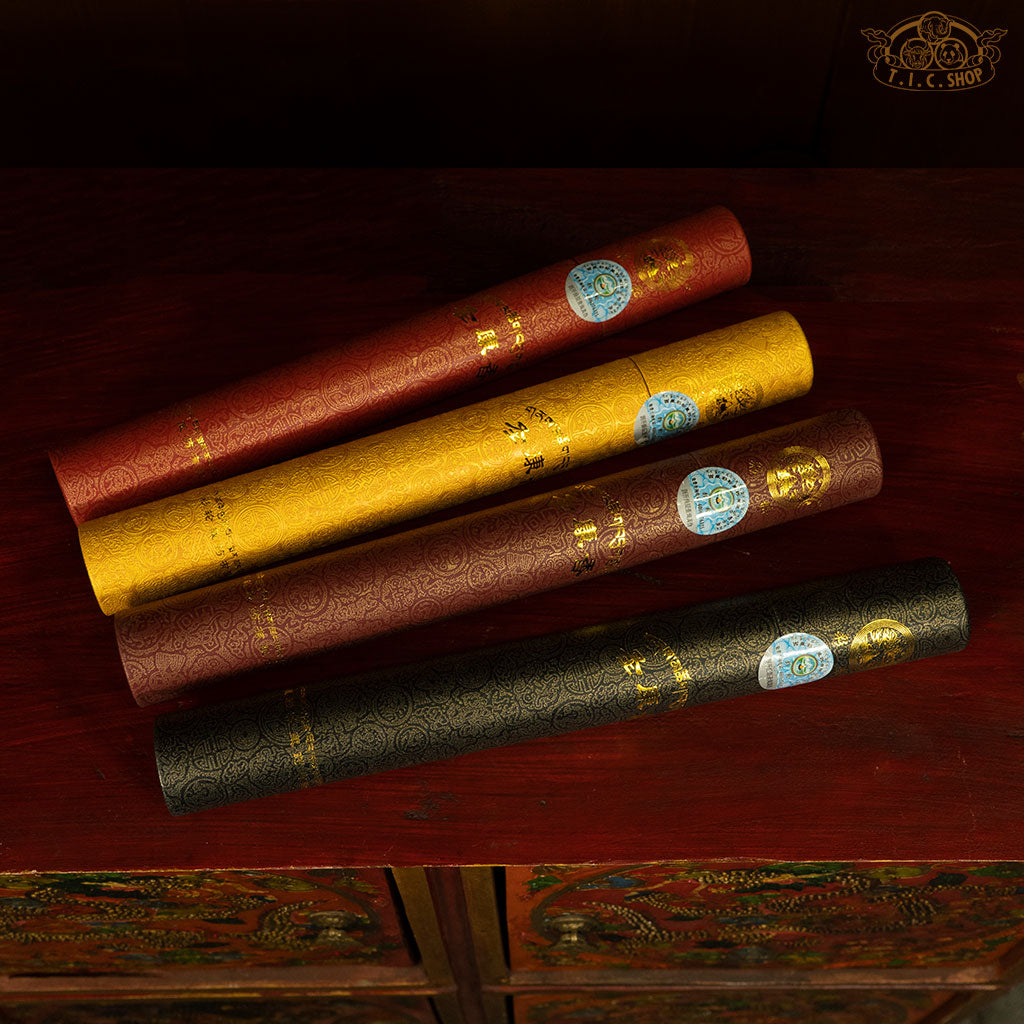 The Holy Land Tibetan Incense in Cylinder Box