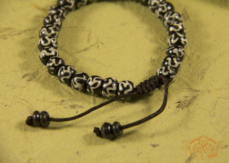 Yak Bone Amulet Beads Bracelet