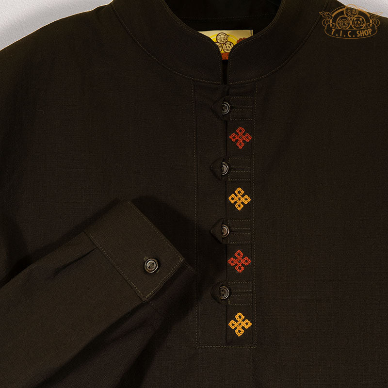 Stand Collar Himalayan Shirt