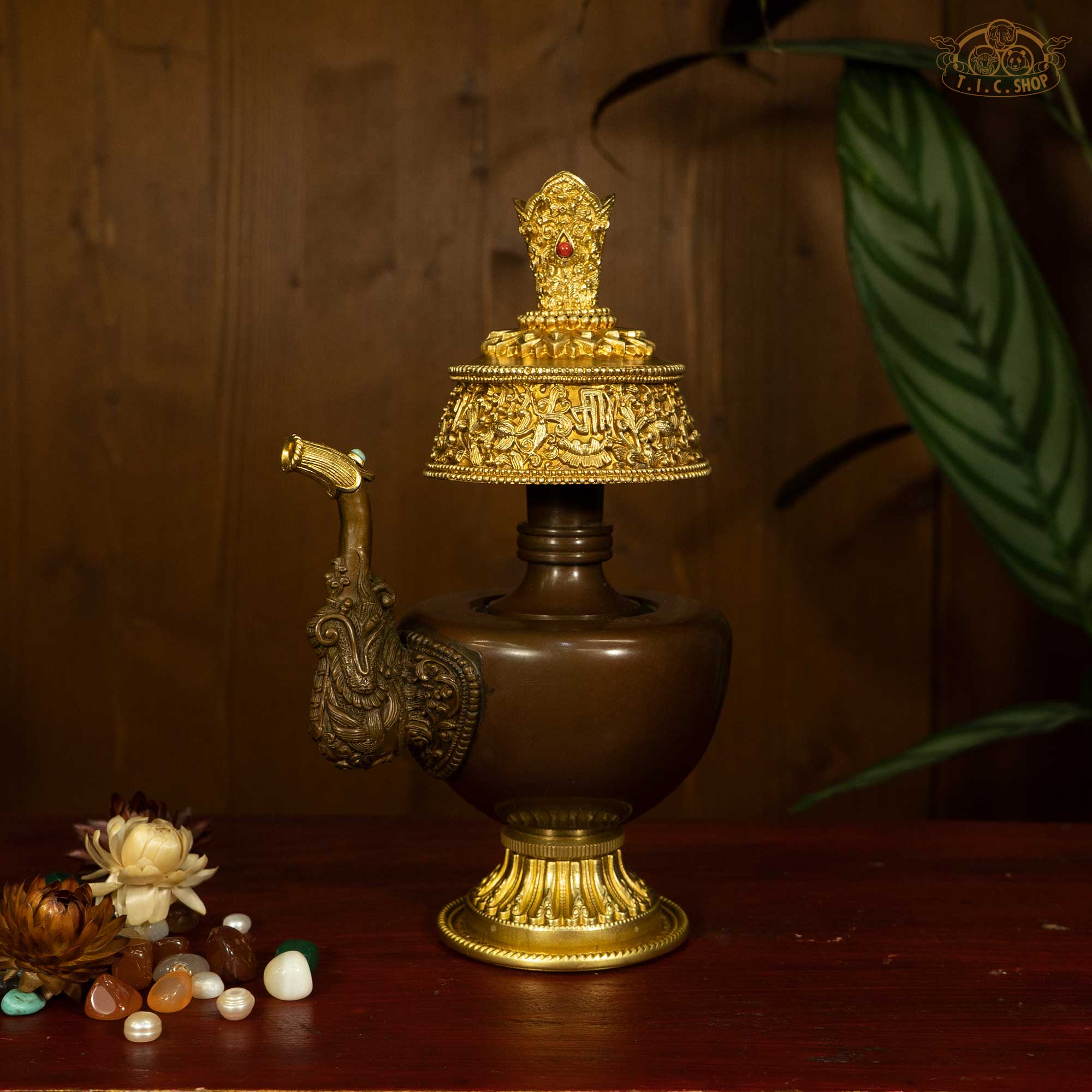 Bumpa Ritual Vase with Spout