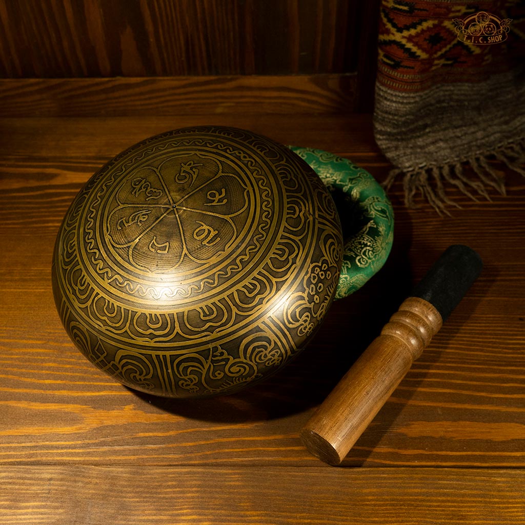 8 Auspicious Symbols Singing Bowl Set