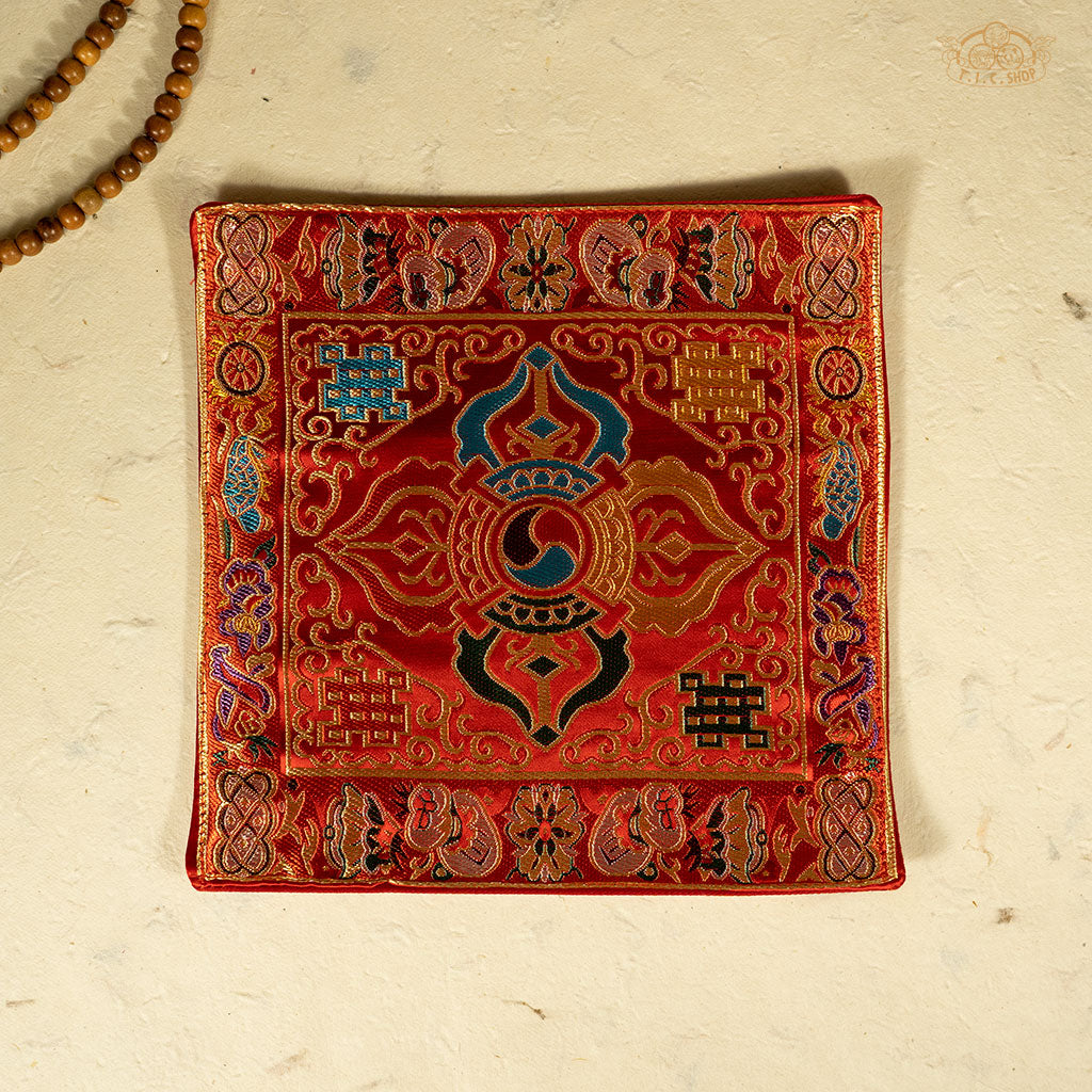 Brocade Tibetan Buddhist Traditional Altar Mat / Table Mat