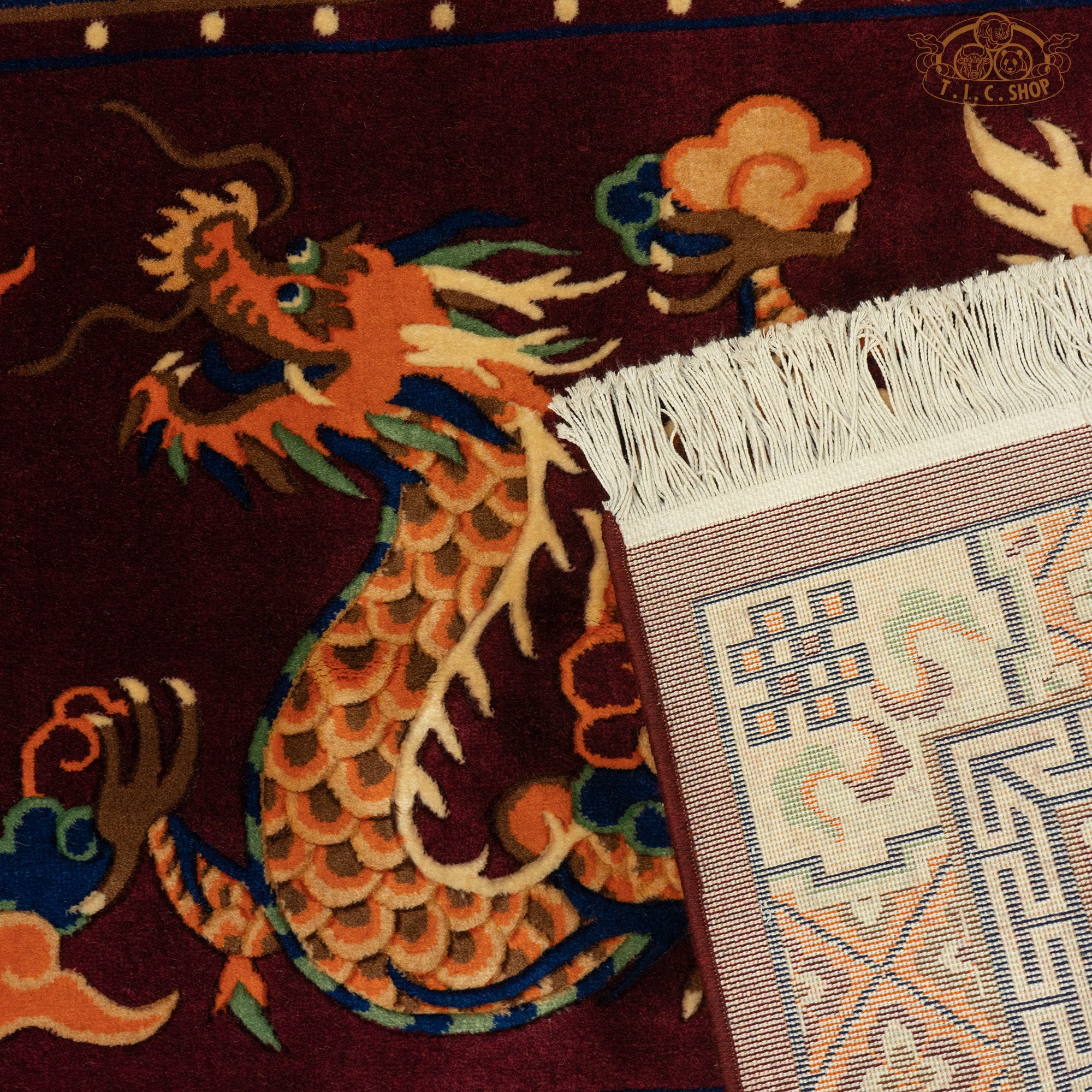 Tibetan Wool Carpet 90x180 cm
