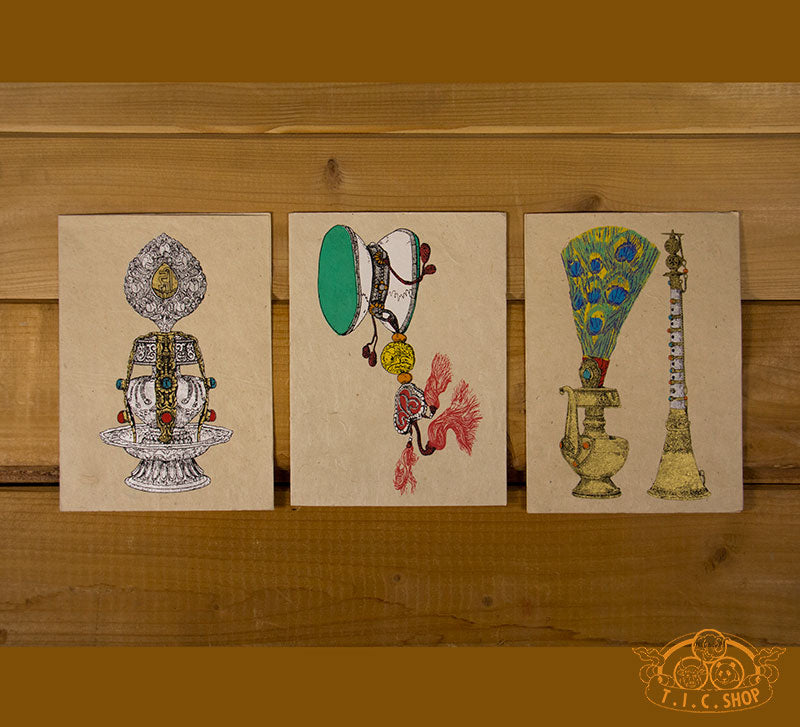 Sacred Offerings Greeting Cards Set