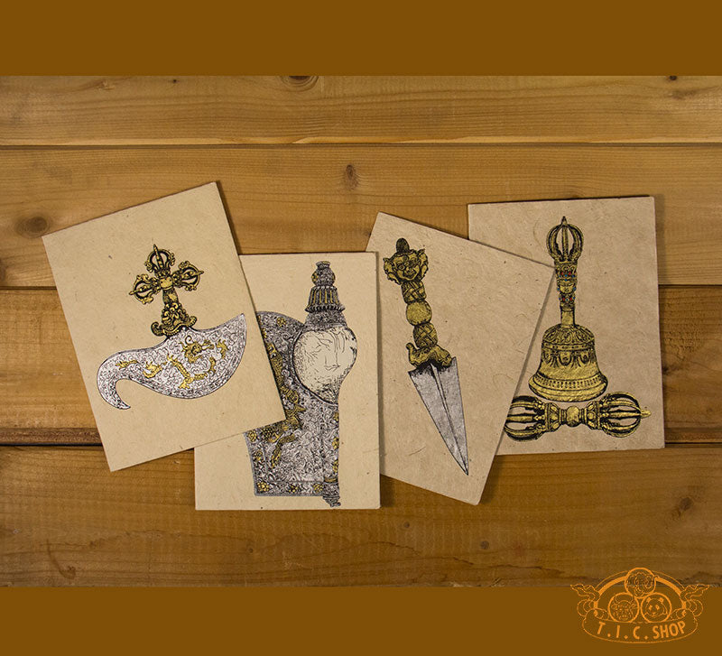 Ritual Objects Greeting Cards Set