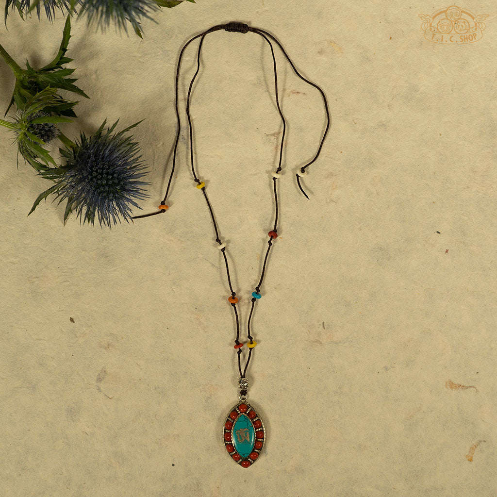 Om Symbol Pendant Necklace