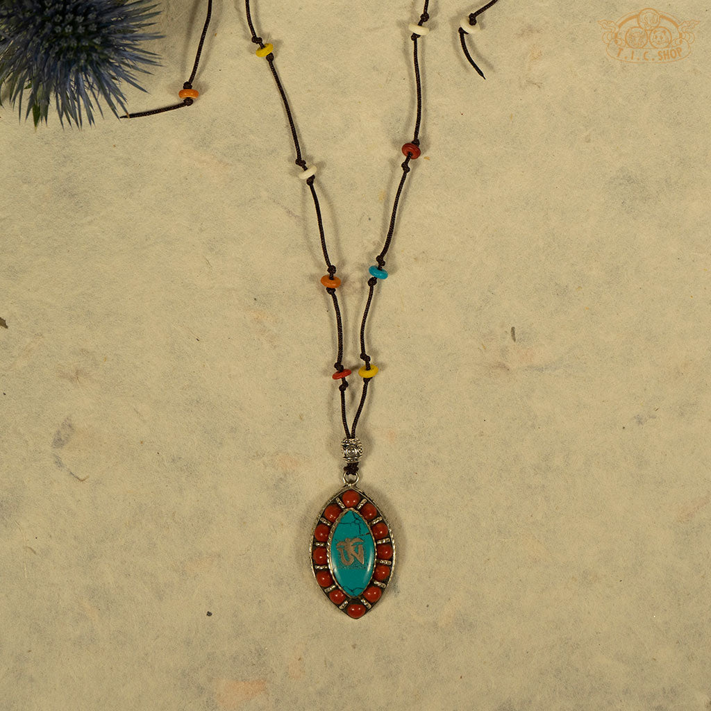 Om Symbol Pendant Necklace