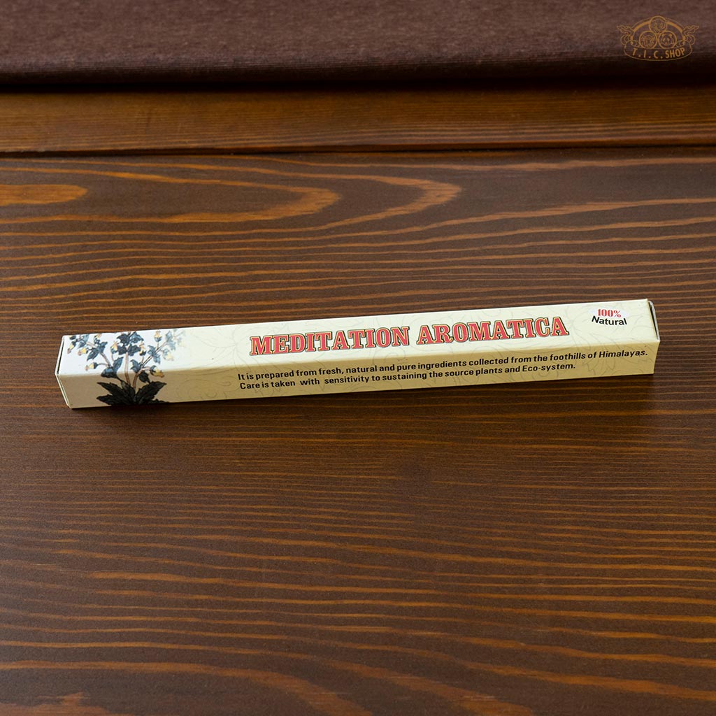 Meditation Aromatica Tibetan Incense with natural Himalayan ingredients, non-toxic