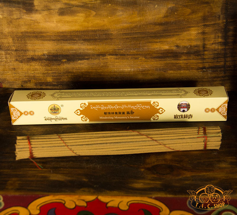 Traditional incense Grade 1 from Mindroling Monastery recipe for meditation and calming mind and body