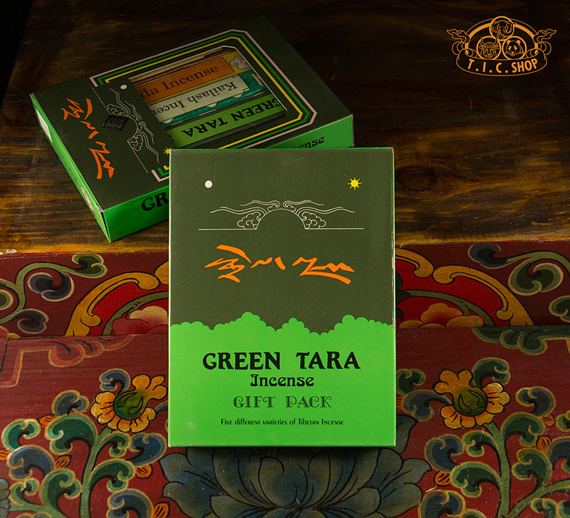 Green Tara Tibetan Incense Pack