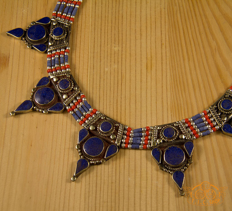 Water Drops from The Sacred Lake Traditional Tibetan Style Necklace