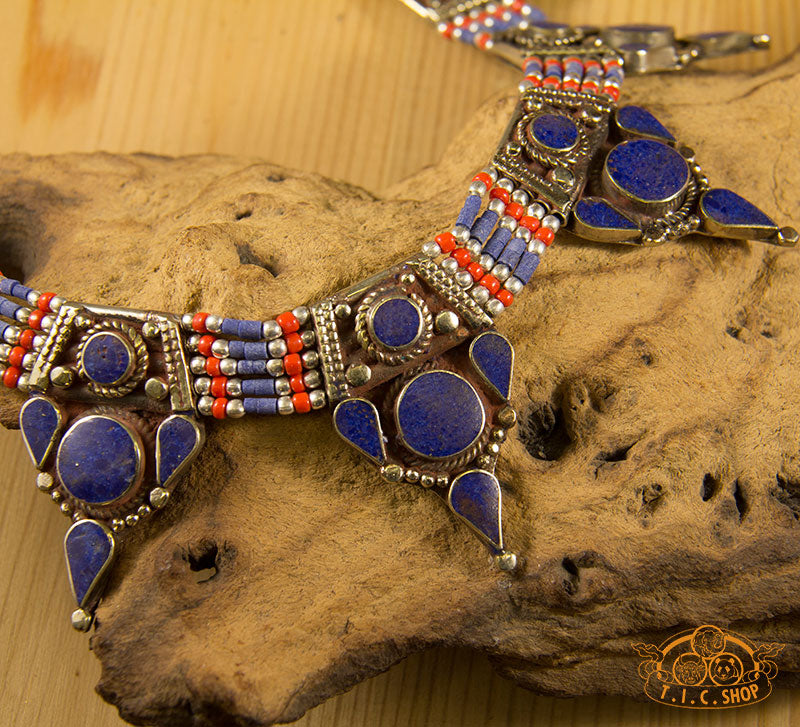 Water Drops from The Sacred Lake Traditional Tibetan Style Necklace
