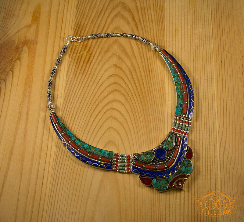 Traditional Handmade Tibetan Style Necklace